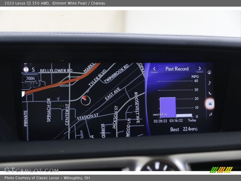 Eminent White Pearl / Chateau 2020 Lexus GS 350 AWD