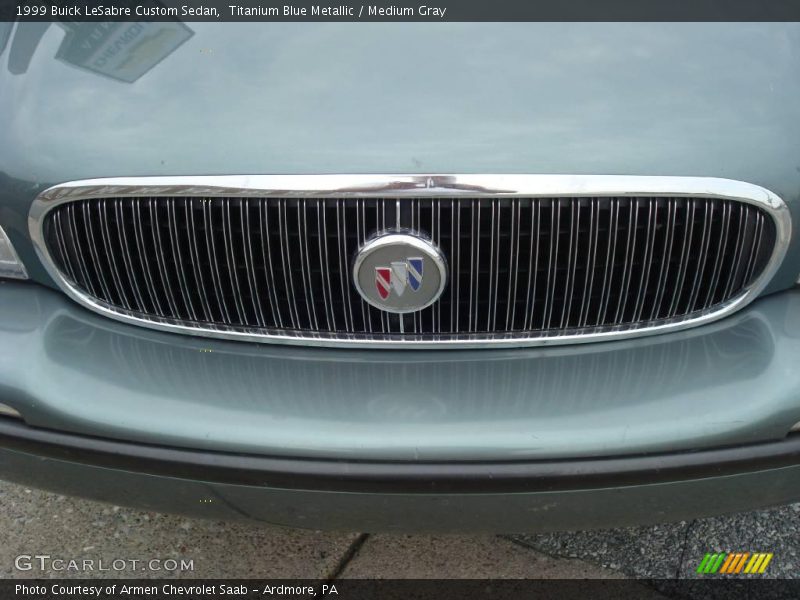 Titanium Blue Metallic / Medium Gray 1999 Buick LeSabre Custom Sedan