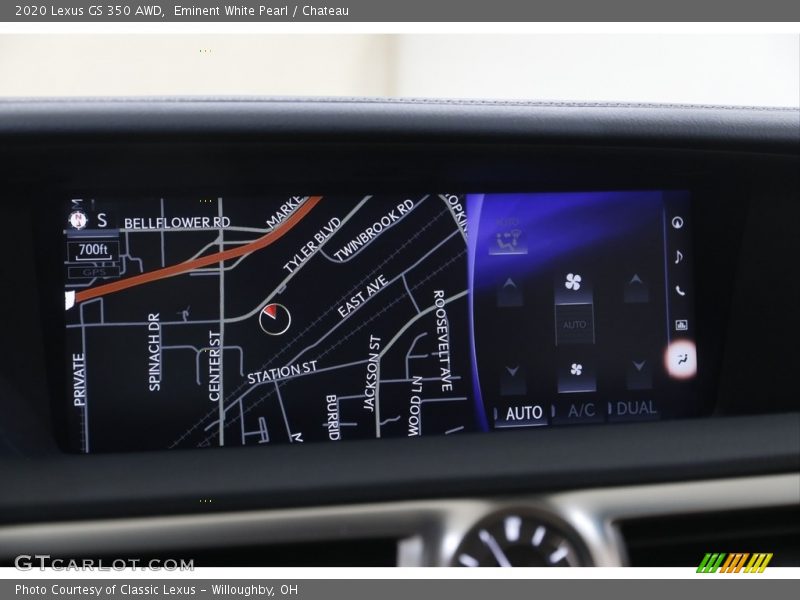 Eminent White Pearl / Chateau 2020 Lexus GS 350 AWD