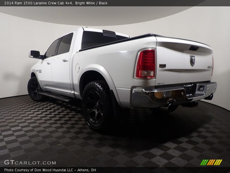 Bright White / Black 2014 Ram 1500 Laramie Crew Cab 4x4
