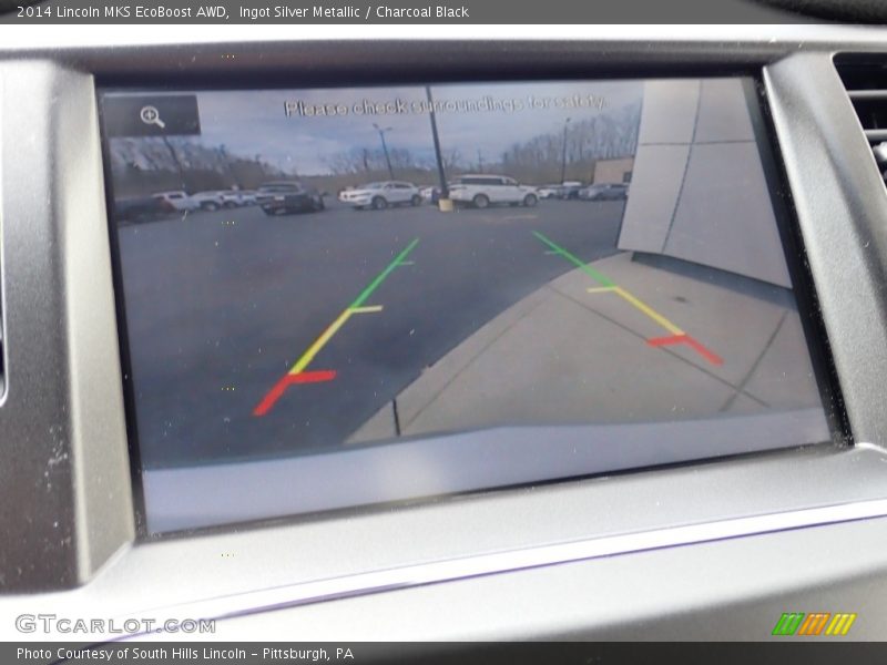 Ingot Silver Metallic / Charcoal Black 2014 Lincoln MKS EcoBoost AWD