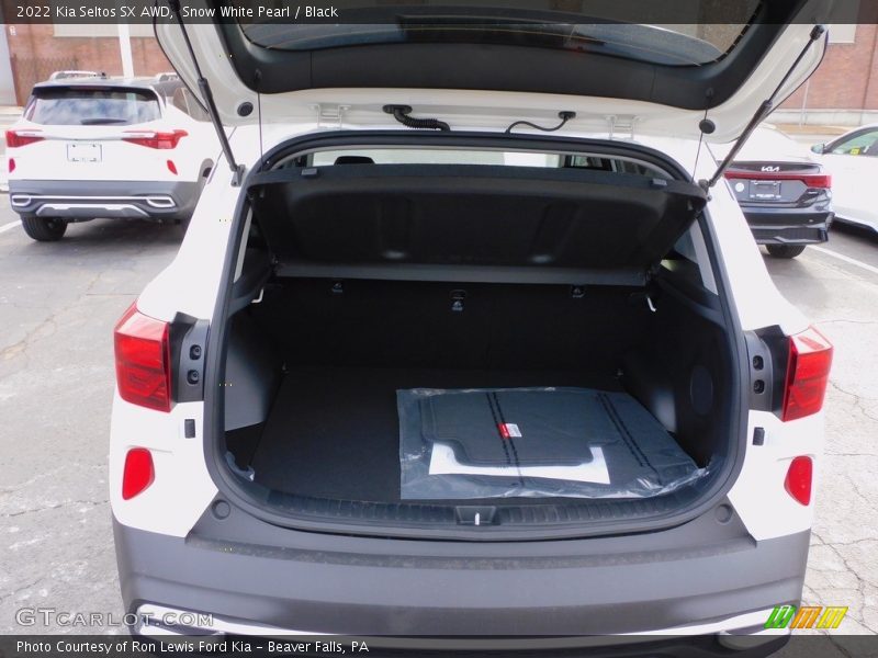 Snow White Pearl / Black 2022 Kia Seltos SX AWD