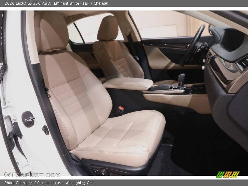 Eminent White Pearl / Chateau 2020 Lexus GS 350 AWD