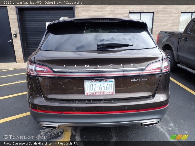 Ochre Brown / Cappuccino 2019 Lincoln Nautilus AWD