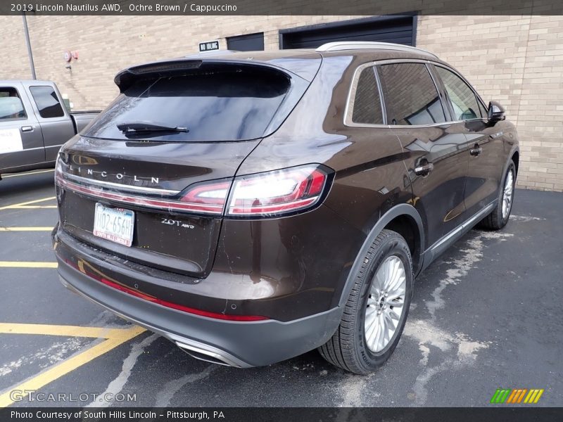 Ochre Brown / Cappuccino 2019 Lincoln Nautilus AWD