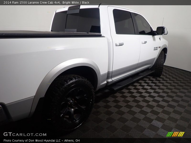 Bright White / Black 2014 Ram 1500 Laramie Crew Cab 4x4