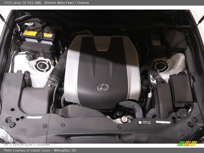 Eminent White Pearl / Chateau 2020 Lexus GS 350 AWD