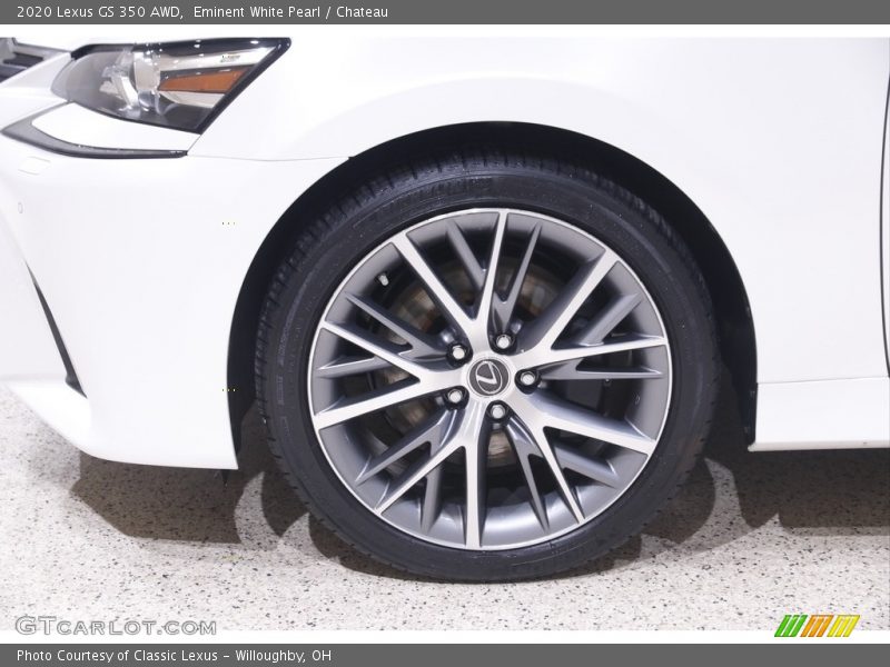 Eminent White Pearl / Chateau 2020 Lexus GS 350 AWD