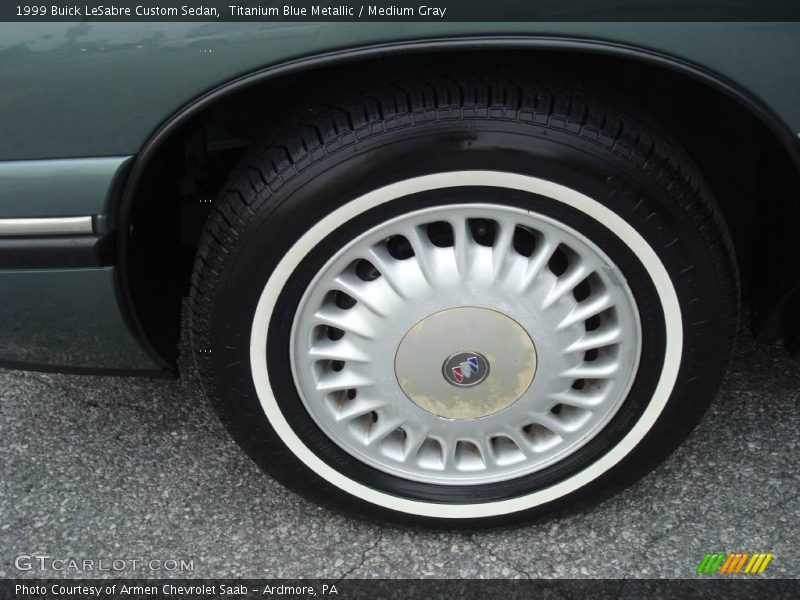 Titanium Blue Metallic / Medium Gray 1999 Buick LeSabre Custom Sedan