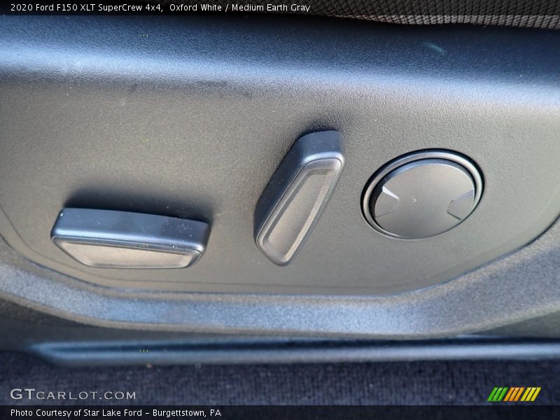 Oxford White / Medium Earth Gray 2020 Ford F150 XLT SuperCrew 4x4