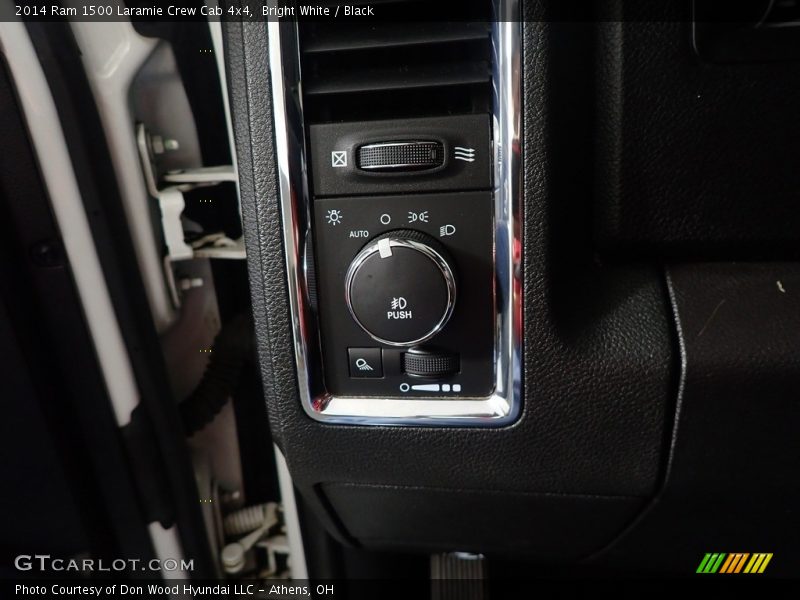 Bright White / Black 2014 Ram 1500 Laramie Crew Cab 4x4