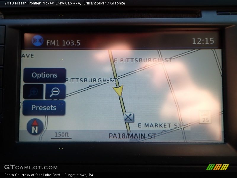 Brilliant Silver / Graphite 2018 Nissan Frontier Pro-4X Crew Cab 4x4