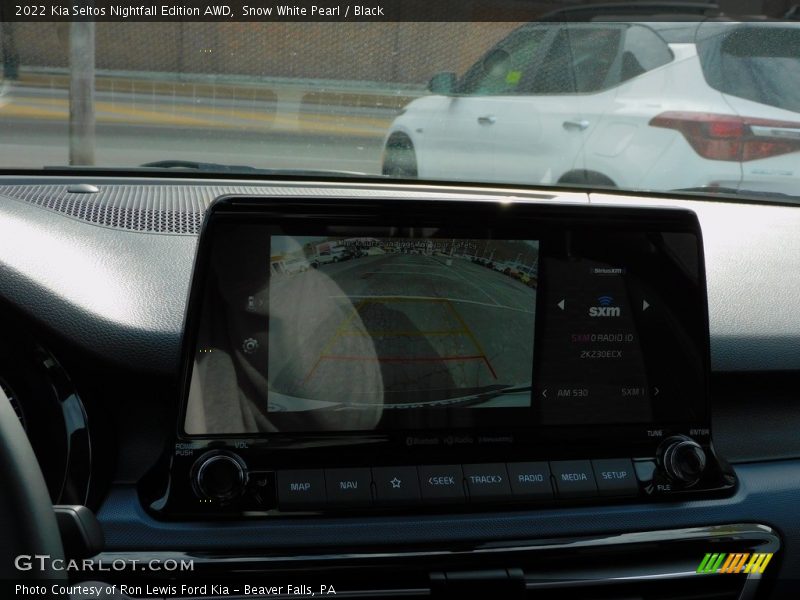 Snow White Pearl / Black 2022 Kia Seltos Nightfall Edition AWD