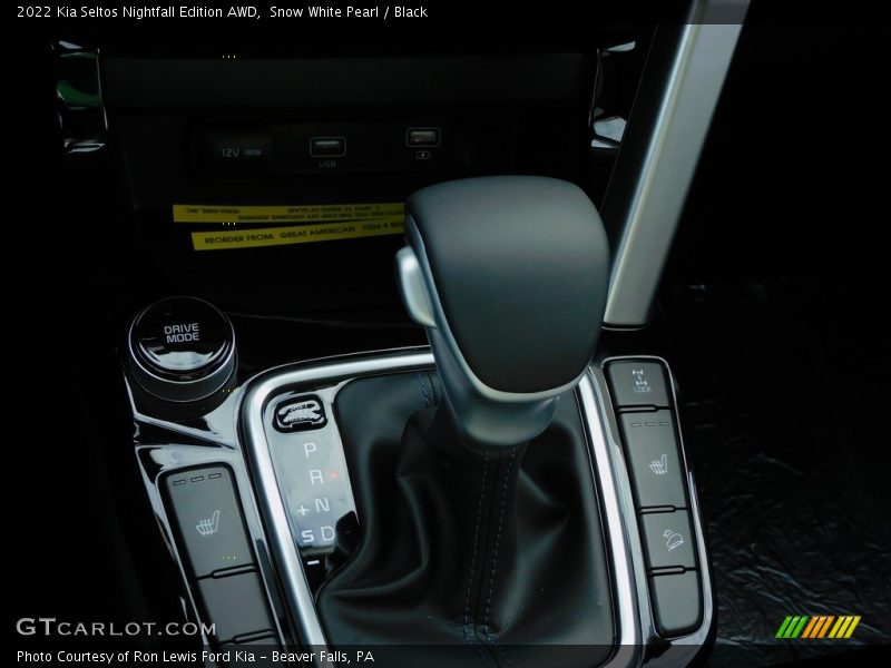 Snow White Pearl / Black 2022 Kia Seltos Nightfall Edition AWD