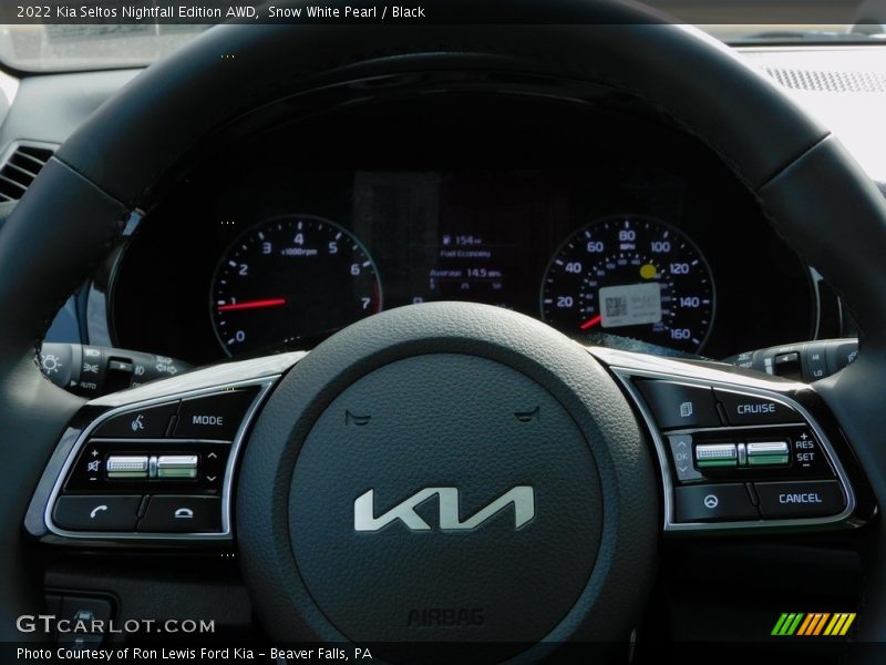 Snow White Pearl / Black 2022 Kia Seltos Nightfall Edition AWD