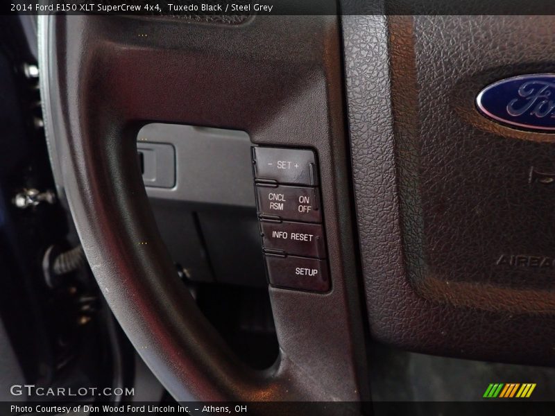 Tuxedo Black / Steel Grey 2014 Ford F150 XLT SuperCrew 4x4