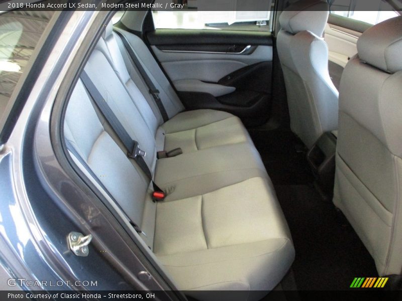 Modern Steel Metallic / Gray 2018 Honda Accord LX Sedan