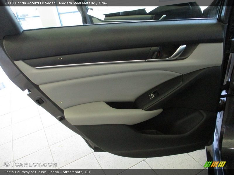 Modern Steel Metallic / Gray 2018 Honda Accord LX Sedan