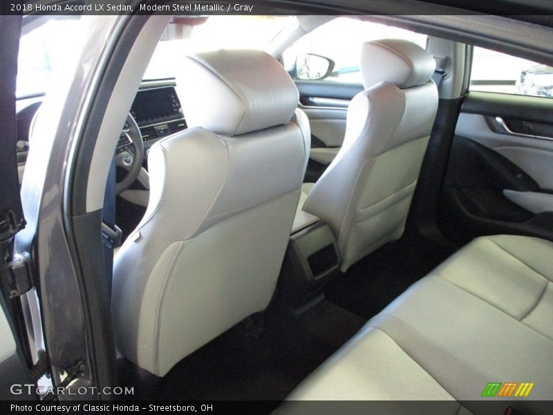 Modern Steel Metallic / Gray 2018 Honda Accord LX Sedan