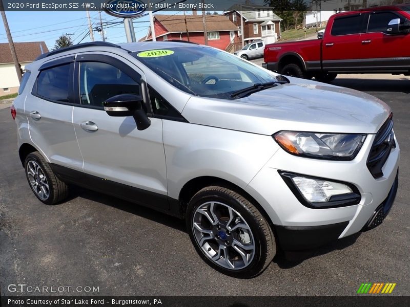 Moondust Silver Metallic / Ebony Black 2020 Ford EcoSport SES 4WD