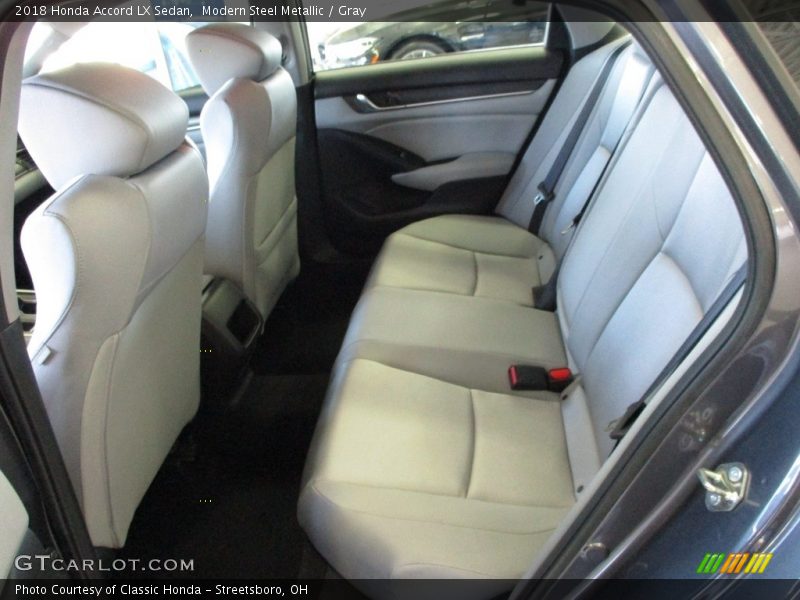 Modern Steel Metallic / Gray 2018 Honda Accord LX Sedan