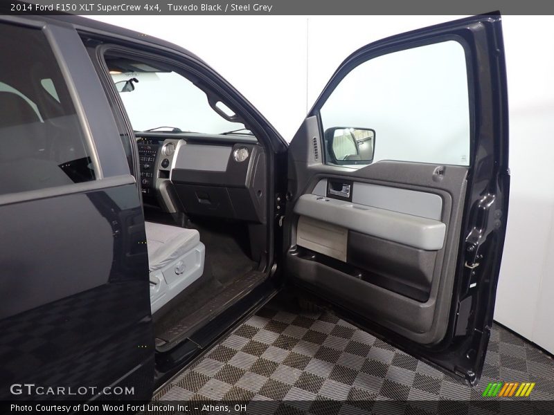 Tuxedo Black / Steel Grey 2014 Ford F150 XLT SuperCrew 4x4
