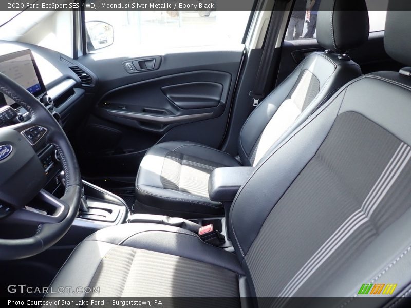 Moondust Silver Metallic / Ebony Black 2020 Ford EcoSport SES 4WD
