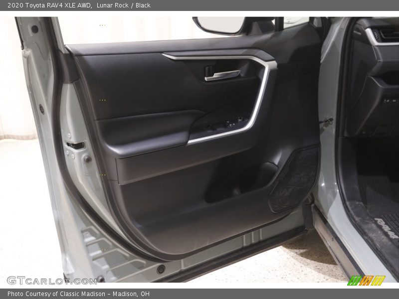 Lunar Rock / Black 2020 Toyota RAV4 XLE AWD