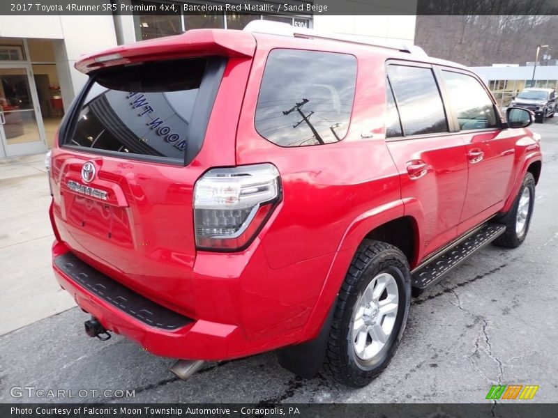Barcelona Red Metallic / Sand Beige 2017 Toyota 4Runner SR5 Premium 4x4