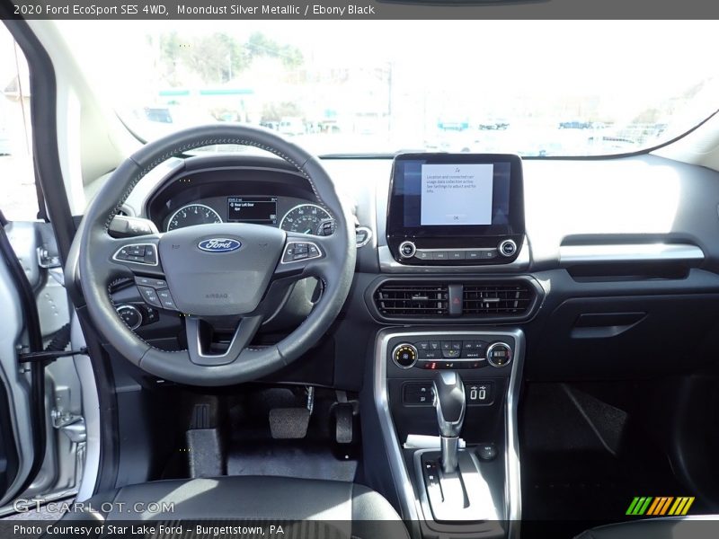 Moondust Silver Metallic / Ebony Black 2020 Ford EcoSport SES 4WD