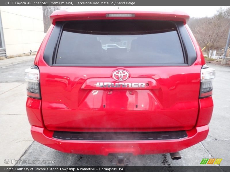 Barcelona Red Metallic / Sand Beige 2017 Toyota 4Runner SR5 Premium 4x4