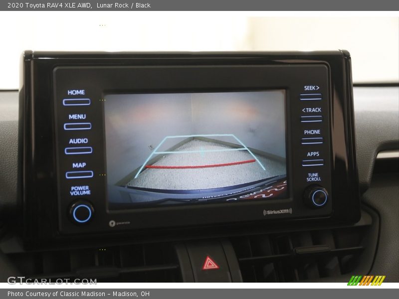 Lunar Rock / Black 2020 Toyota RAV4 XLE AWD