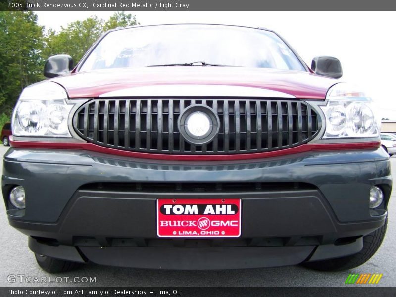 Cardinal Red Metallic / Light Gray 2005 Buick Rendezvous CX