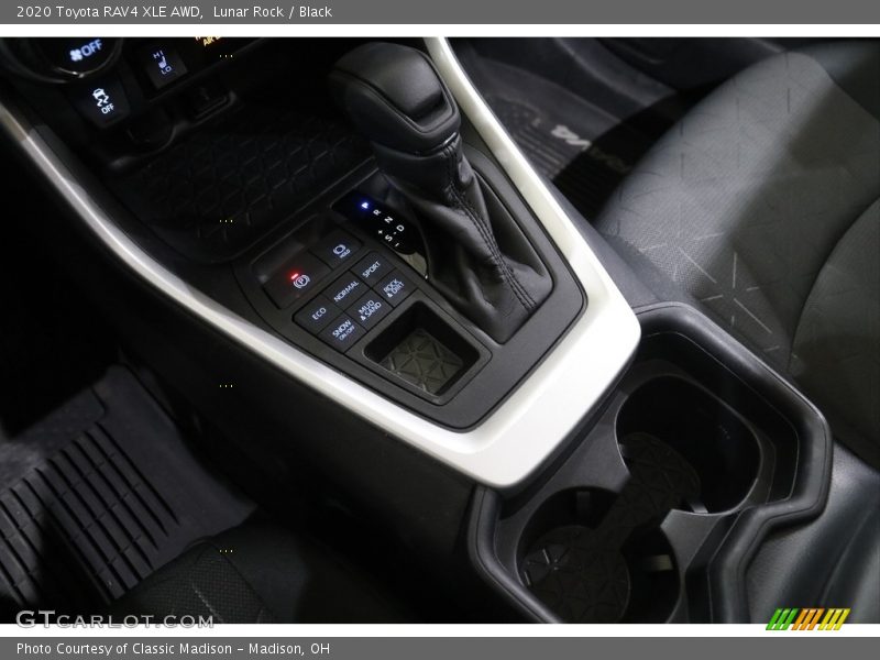 Lunar Rock / Black 2020 Toyota RAV4 XLE AWD