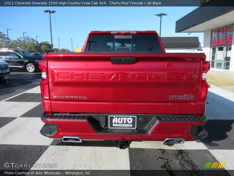 Cherry Red Tintcoat / Jet Black 2021 Chevrolet Silverado 1500 High Country Crew Cab 4x4
