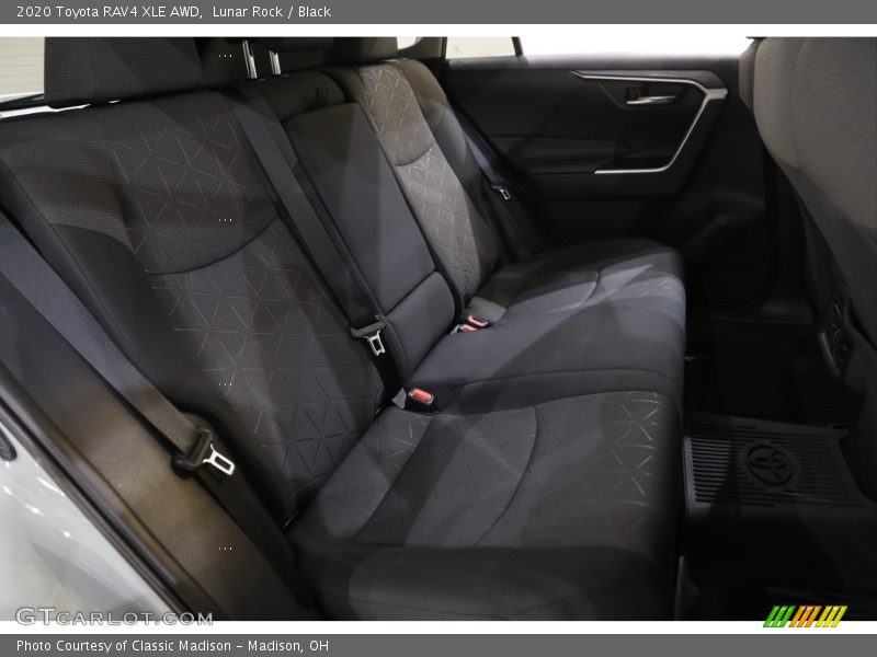 Lunar Rock / Black 2020 Toyota RAV4 XLE AWD