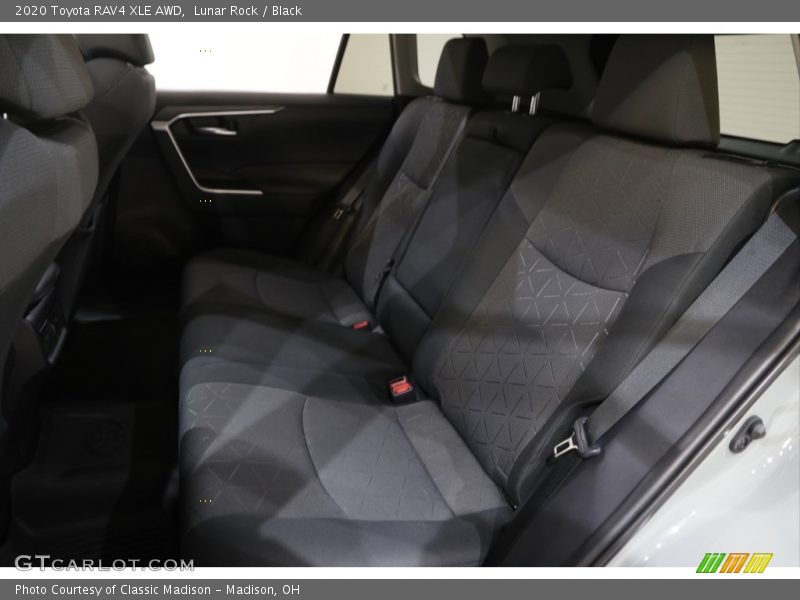 Lunar Rock / Black 2020 Toyota RAV4 XLE AWD