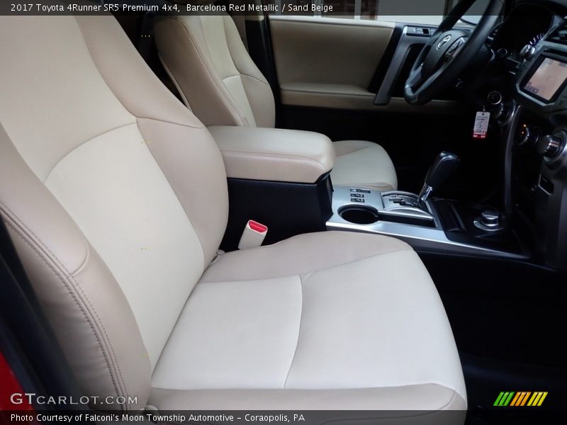 Barcelona Red Metallic / Sand Beige 2017 Toyota 4Runner SR5 Premium 4x4