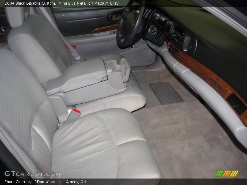 Ming Blue Metallic / Medium Gray 2004 Buick LeSabre Custom