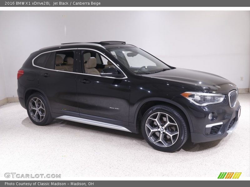 Jet Black / Canberra Beige 2016 BMW X1 xDrive28i