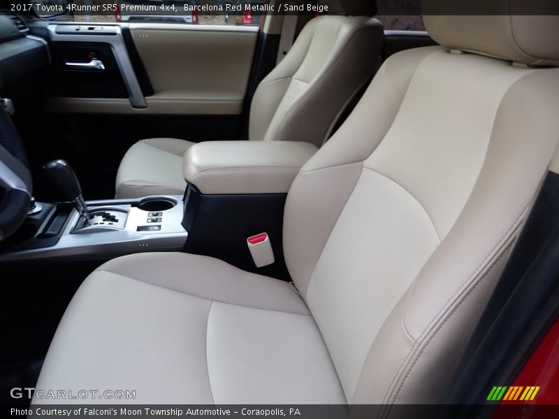 Barcelona Red Metallic / Sand Beige 2017 Toyota 4Runner SR5 Premium 4x4