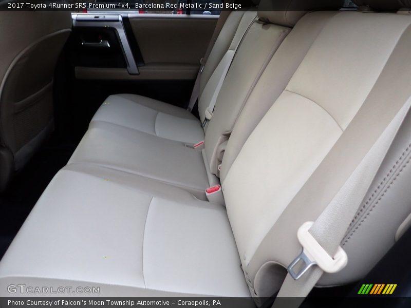 Barcelona Red Metallic / Sand Beige 2017 Toyota 4Runner SR5 Premium 4x4