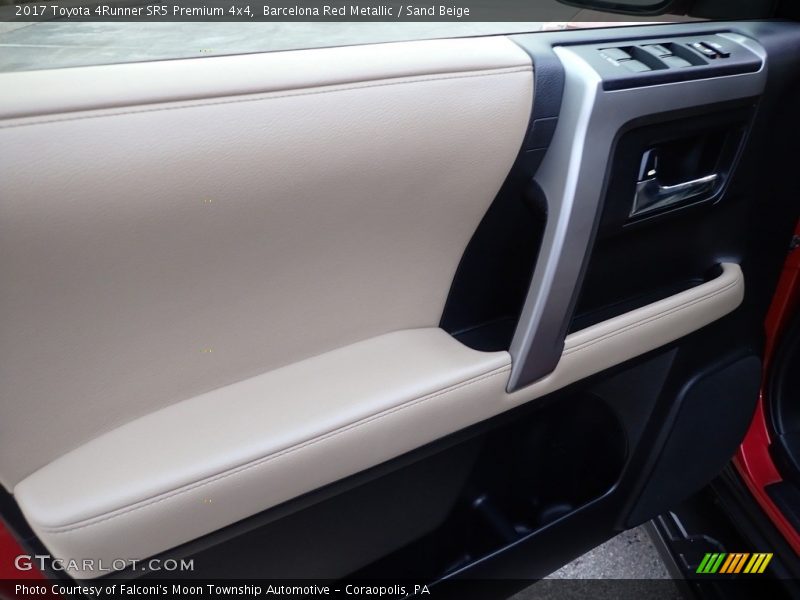 Barcelona Red Metallic / Sand Beige 2017 Toyota 4Runner SR5 Premium 4x4