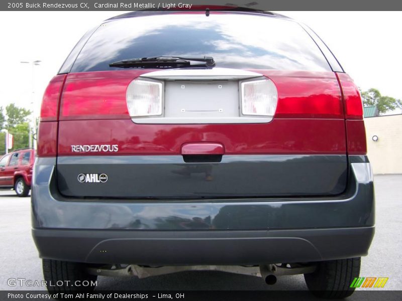 Cardinal Red Metallic / Light Gray 2005 Buick Rendezvous CX