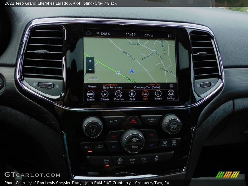 Sting-Gray / Black 2022 Jeep Grand Cherokee Laredo X 4x4