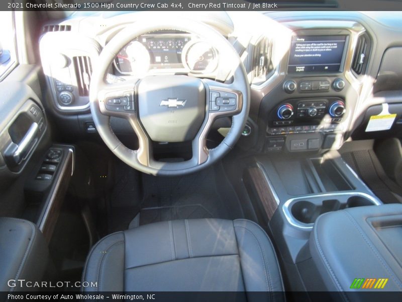 Cherry Red Tintcoat / Jet Black 2021 Chevrolet Silverado 1500 High Country Crew Cab 4x4