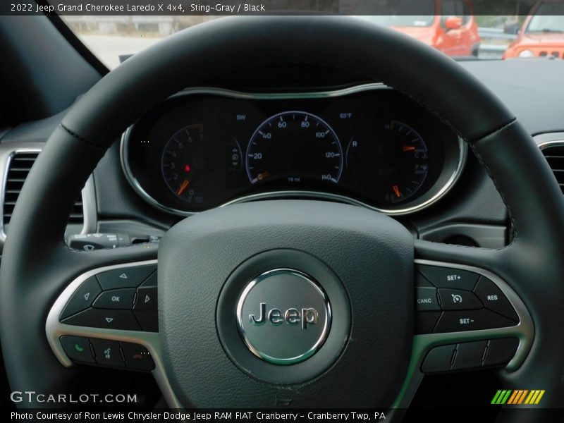 Sting-Gray / Black 2022 Jeep Grand Cherokee Laredo X 4x4