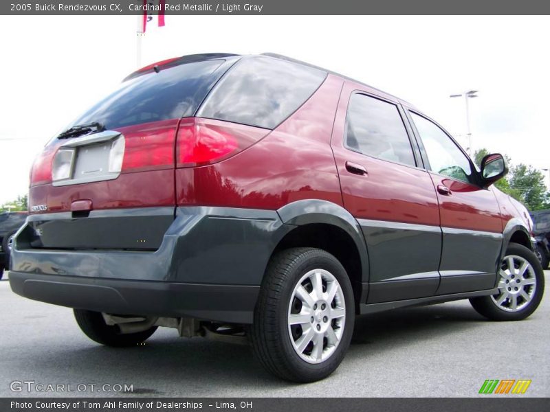 Cardinal Red Metallic / Light Gray 2005 Buick Rendezvous CX