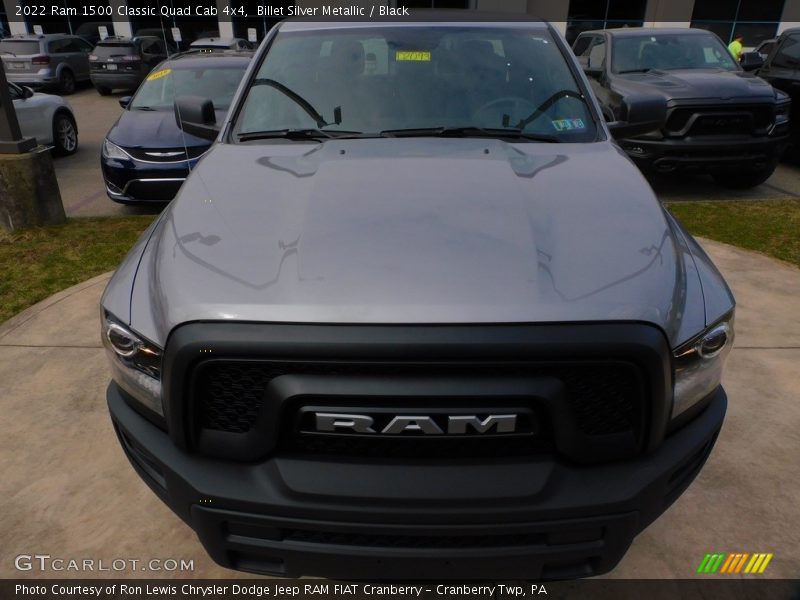 Billet Silver Metallic / Black 2022 Ram 1500 Classic Quad Cab 4x4