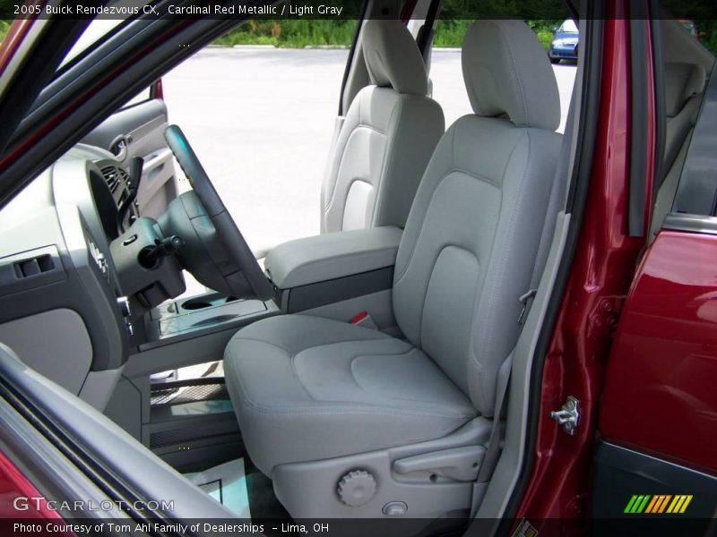 Cardinal Red Metallic / Light Gray 2005 Buick Rendezvous CX